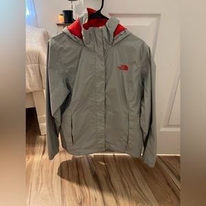 Lightly Used North Face Rain Coat